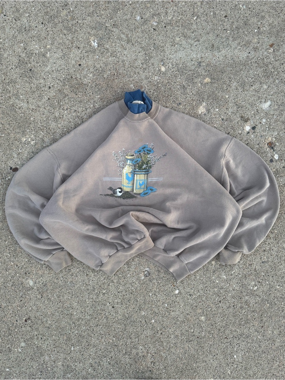 Vintage Bird Crewneck Sweater